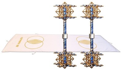 Buddha Maitreya the Christ Metatron Mat System with Maitreya Solar Cross Vajras - full-length Buddha Maitreya the Christ Metatron Mat System with Maitreya Solar Cross Vajras - full-length