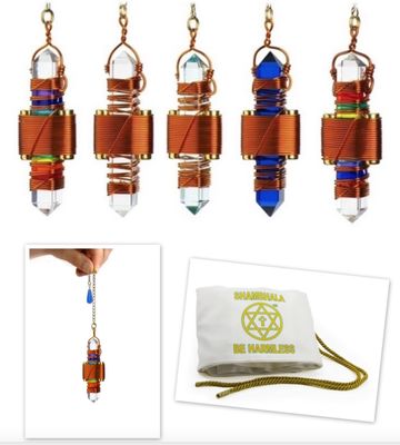 Buddha Maitreya the Christ 3.5&quot; Etheric Weaver 5 Set in Copper