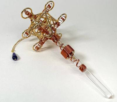 Buddha Maitreya the Christ 8&quot; Maitreya Solar Cross Vajra Etheric Weaver