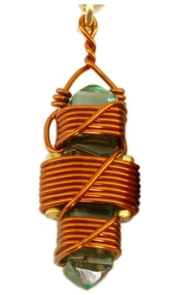 Buddha Maitreya the Christ 7/8&quot; Etheric Weaver to Wear in Copper - BUY 2 GET 1 FREE!