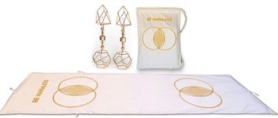 Full Metatron Mat System with 2 Sacred Heart Vajras