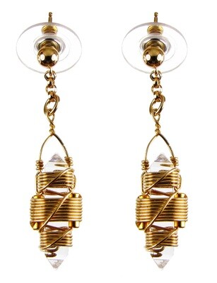 Buddha Maitreya the Christ Etheric Weaver Earrings in Gold - BUY 2 GET 1 FREE! Buddha Maitreya the Christ Etheric Weaver Earrings in Gold - BUY 2 GET 1 FREE!