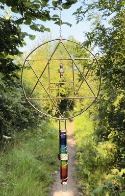 Buddha Maitreya the Christ Dharma Etheric Weaver Wand in Rainbow or 7 Rays Buddha Maitreya the Christ Dharma Etheric Weaver Wand in Rainbow or 7 Rays