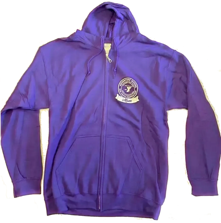 Mom Zip-Up Hoodie