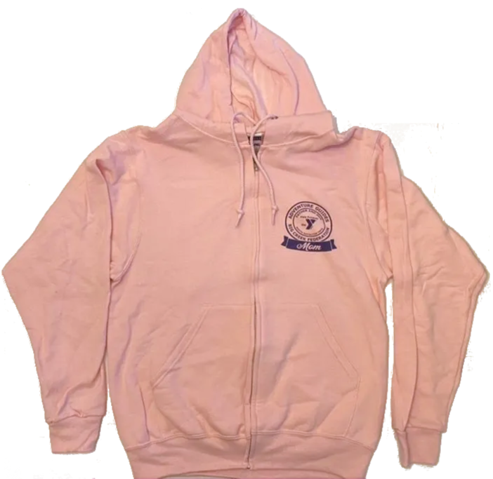 Mom Zip-Up Hoodie