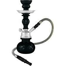 11&quot; Venetian 1Hose Hookah Black