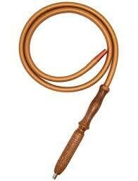 Silicone Hose w/Resin Wood Handle Orange