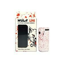 Wulf Uni White Red Spatter