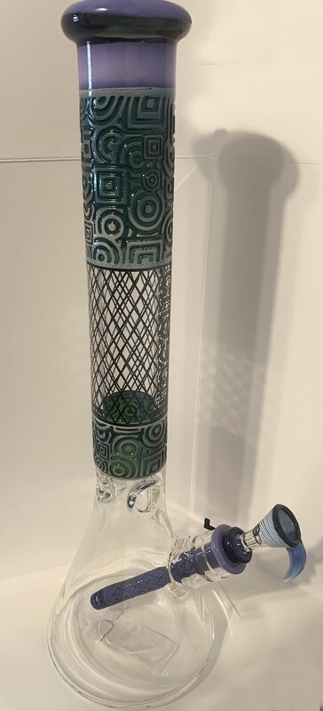 Cheech Custom Glass Water Pipe