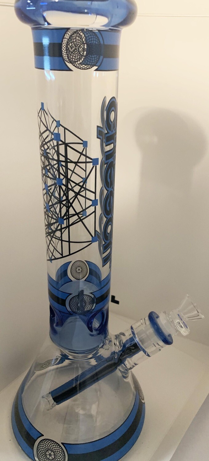 Cheech Custom Glass Water Pipe