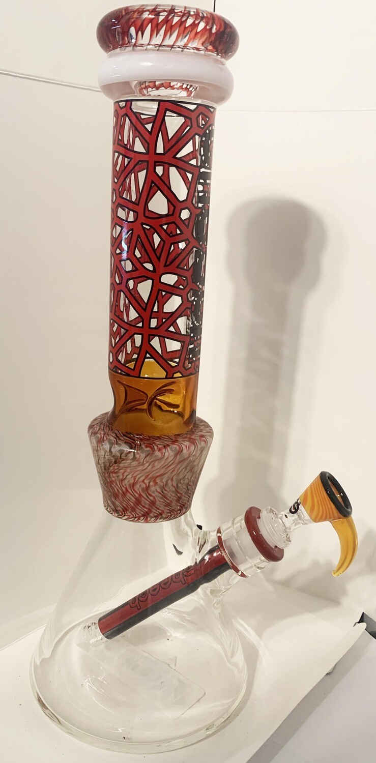 Cheech Custom Glass Water Pipe