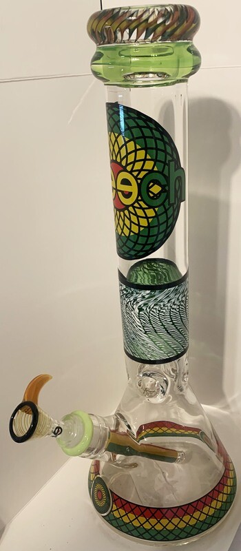 Cheech Custom Glass Water Pipe