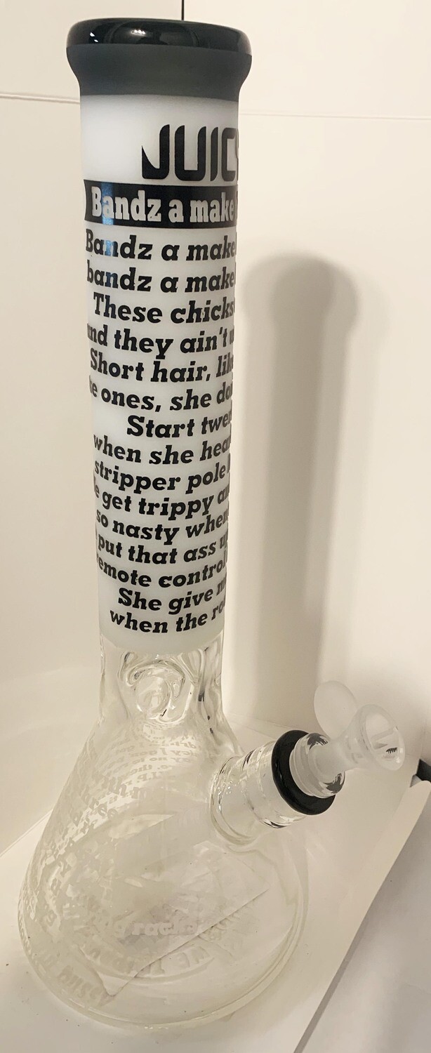Cheech Custom Glass Water Pipe