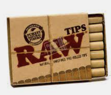 Raw Tips Pre Roled 20 Pk