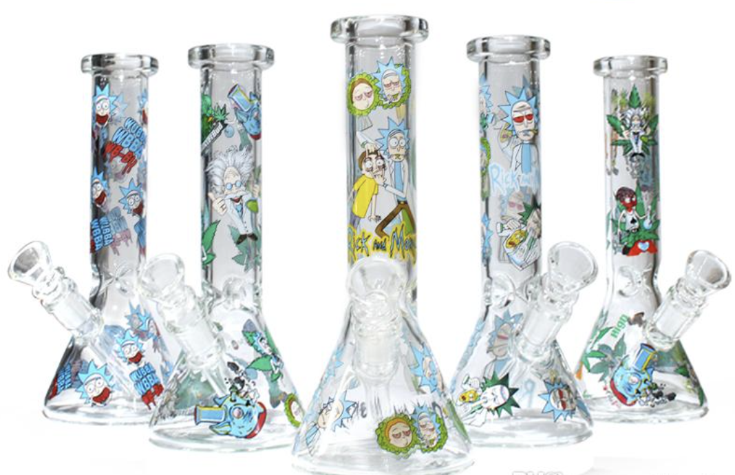 Rick &amp; Morty Water Pipe