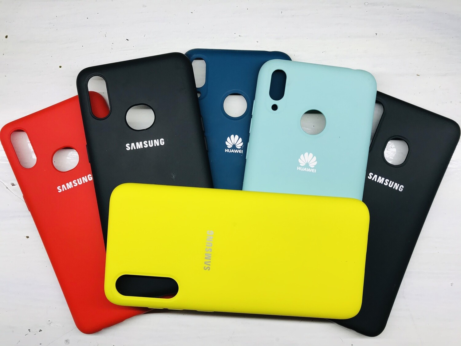 Silicone Case Para Samsung &amp; Huawei
