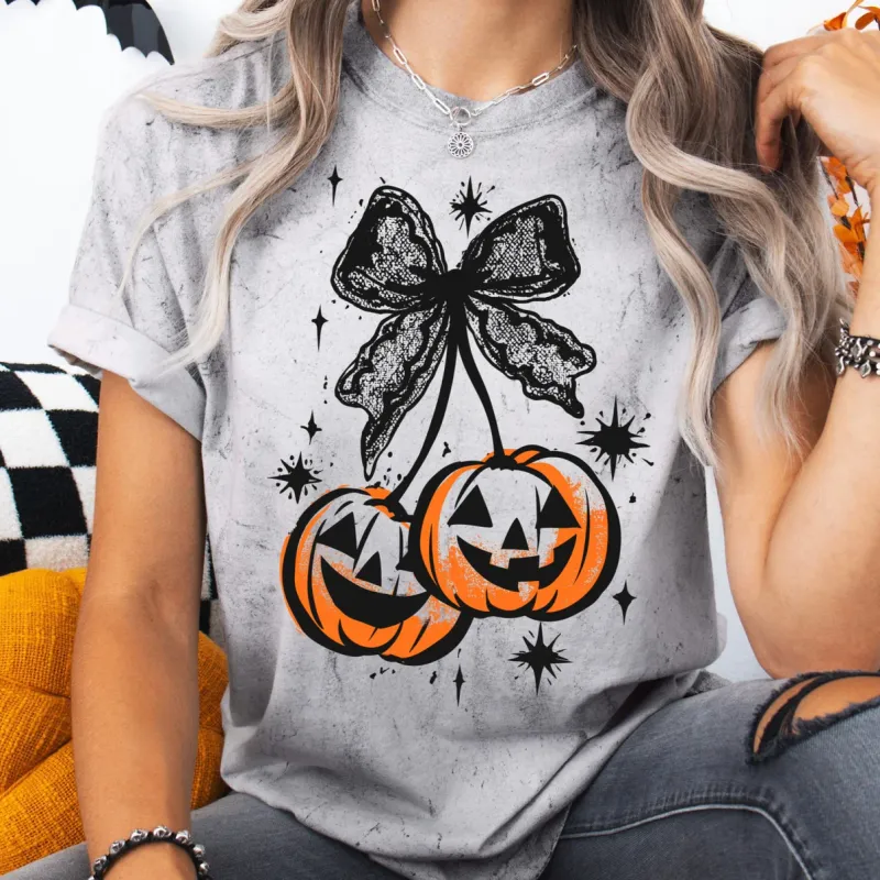 Pumpkin Cherries Graphic Tee