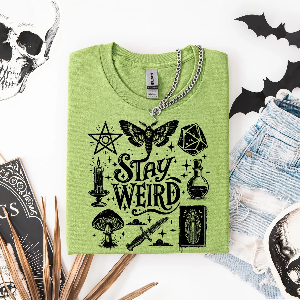 Stay Weird Oddities Graphic Tee