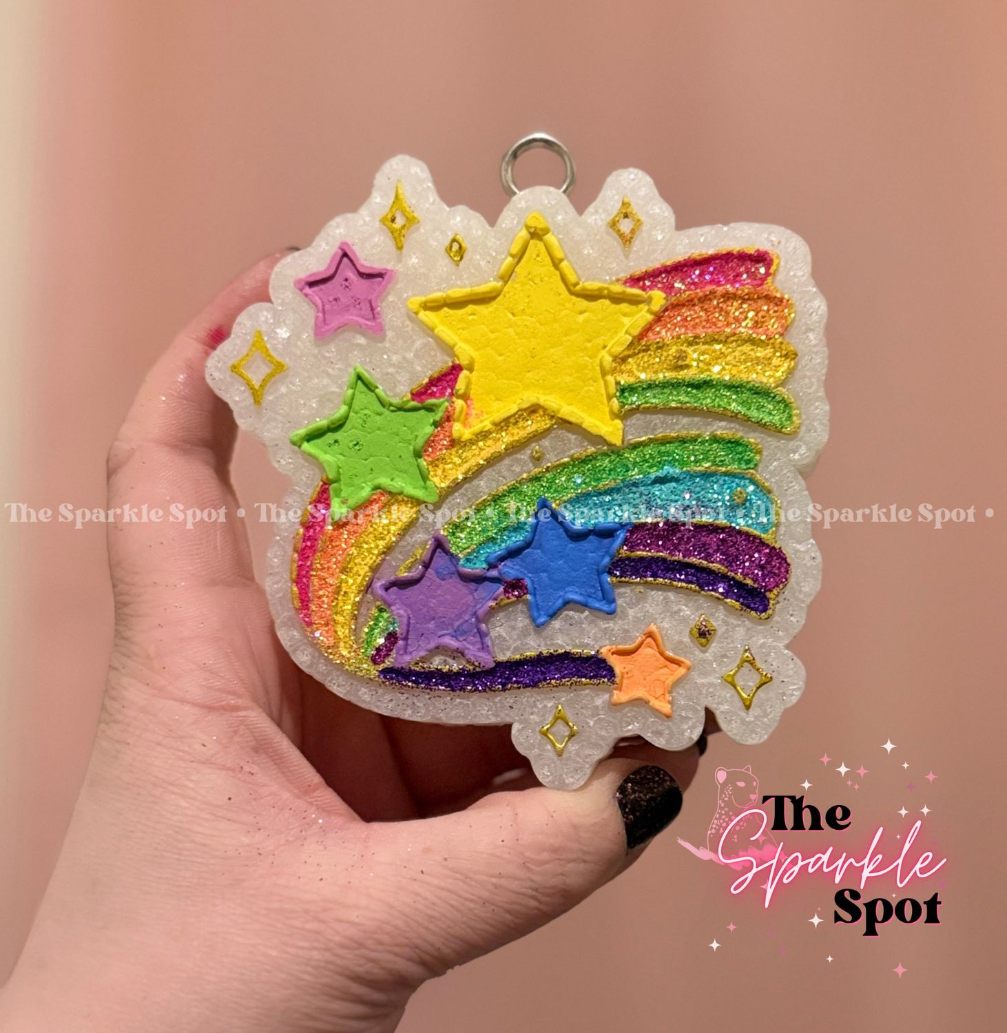 Stars And Rainbows Car Freshie