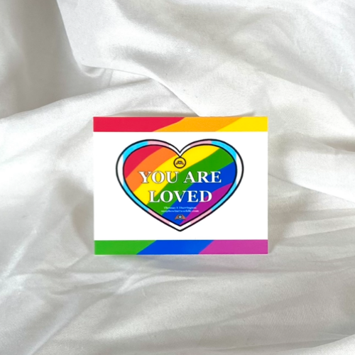 LGBTQIA Heart 1 Vinyl Sticker