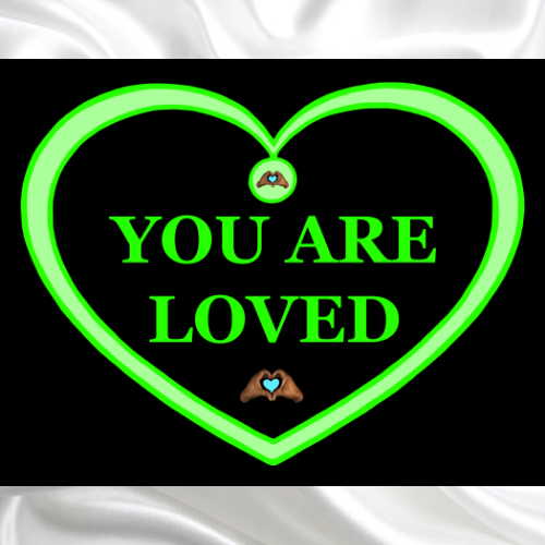 Green Heart Vinyl Sticker 1