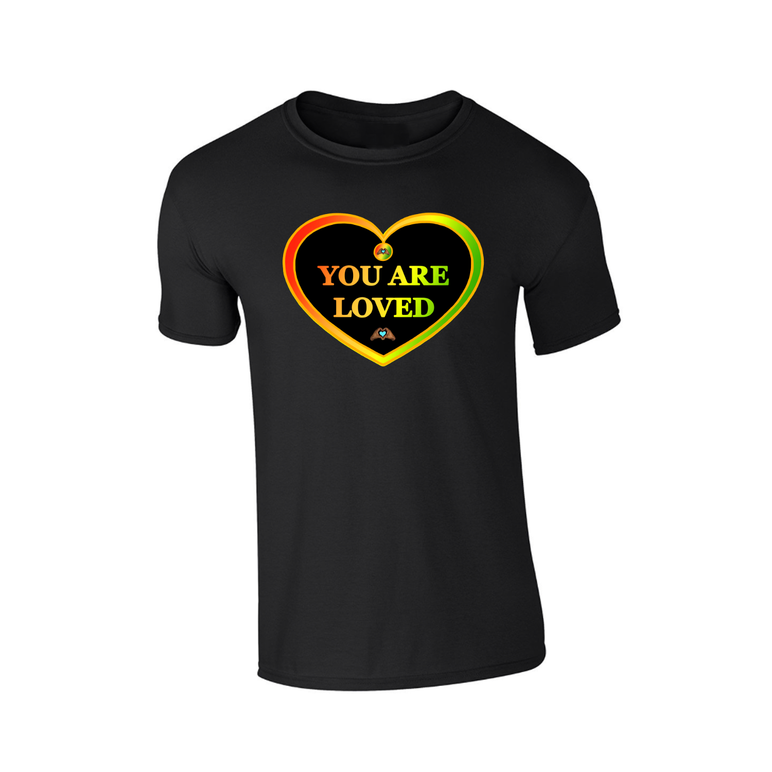 One Love Heart-Shaped T-Shirt