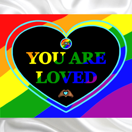 Pride Love Vinyl Sticker 2