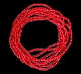 Ruby Red waist beads