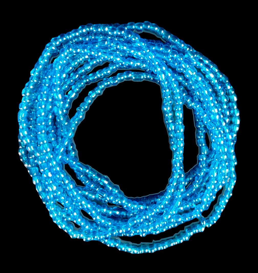 Aqua Waist Bead