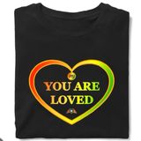 One Love Heart-Shaped T-Shirt