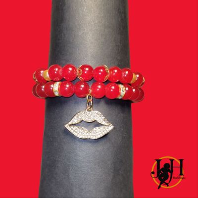 Red Kiss Bracelet
