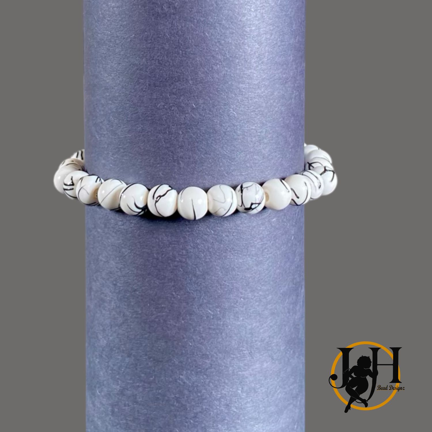 White Marble Bracelet