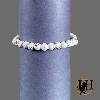 White Marble Bracelet