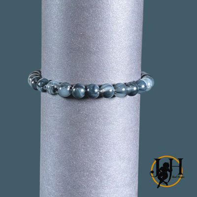 Gray Marble Bracelet