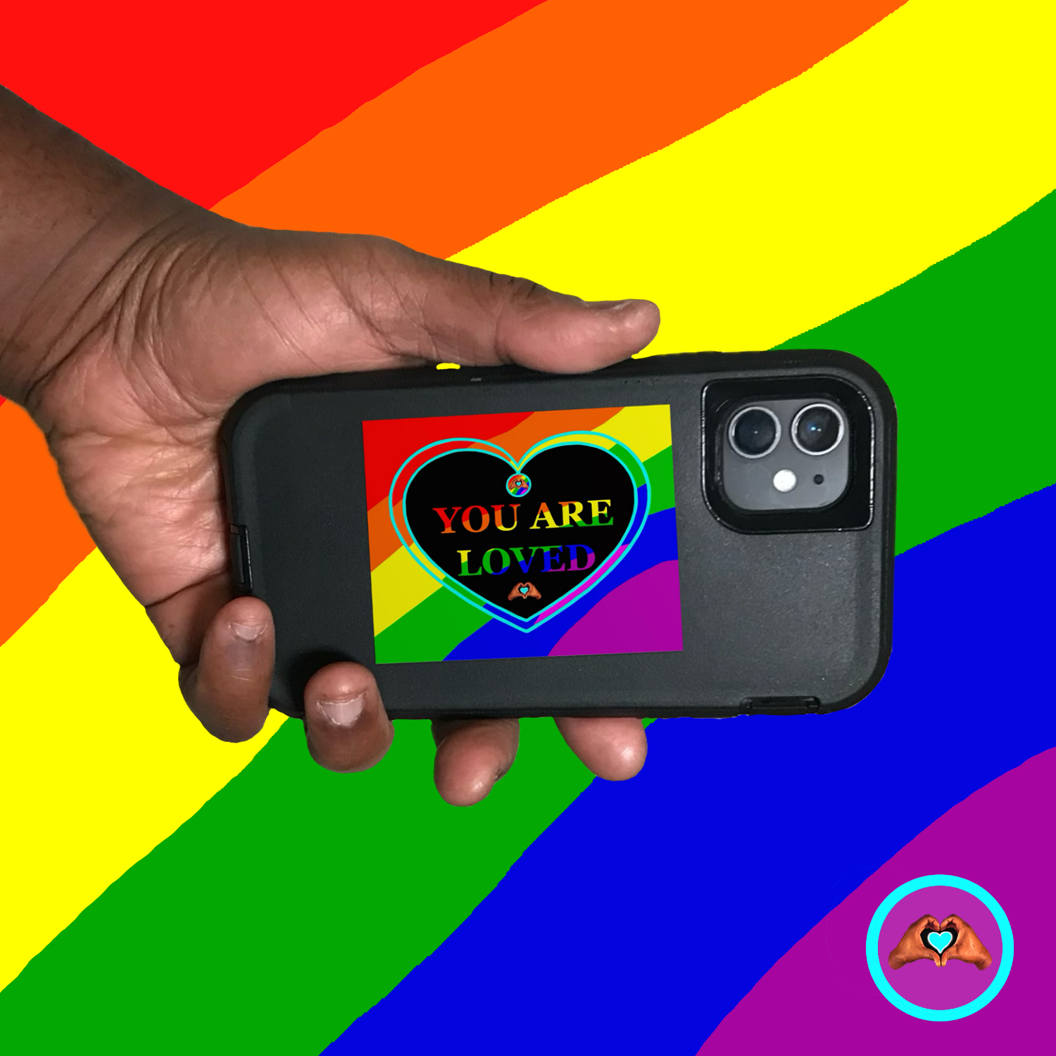 Pride Love Vinyl Sticker