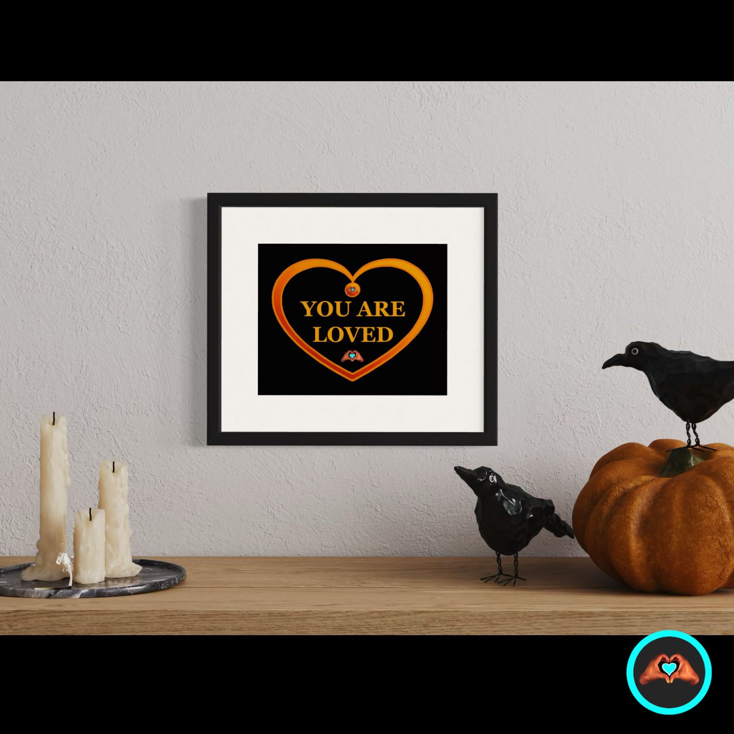 Orange Passion Luster Print 8 x 10