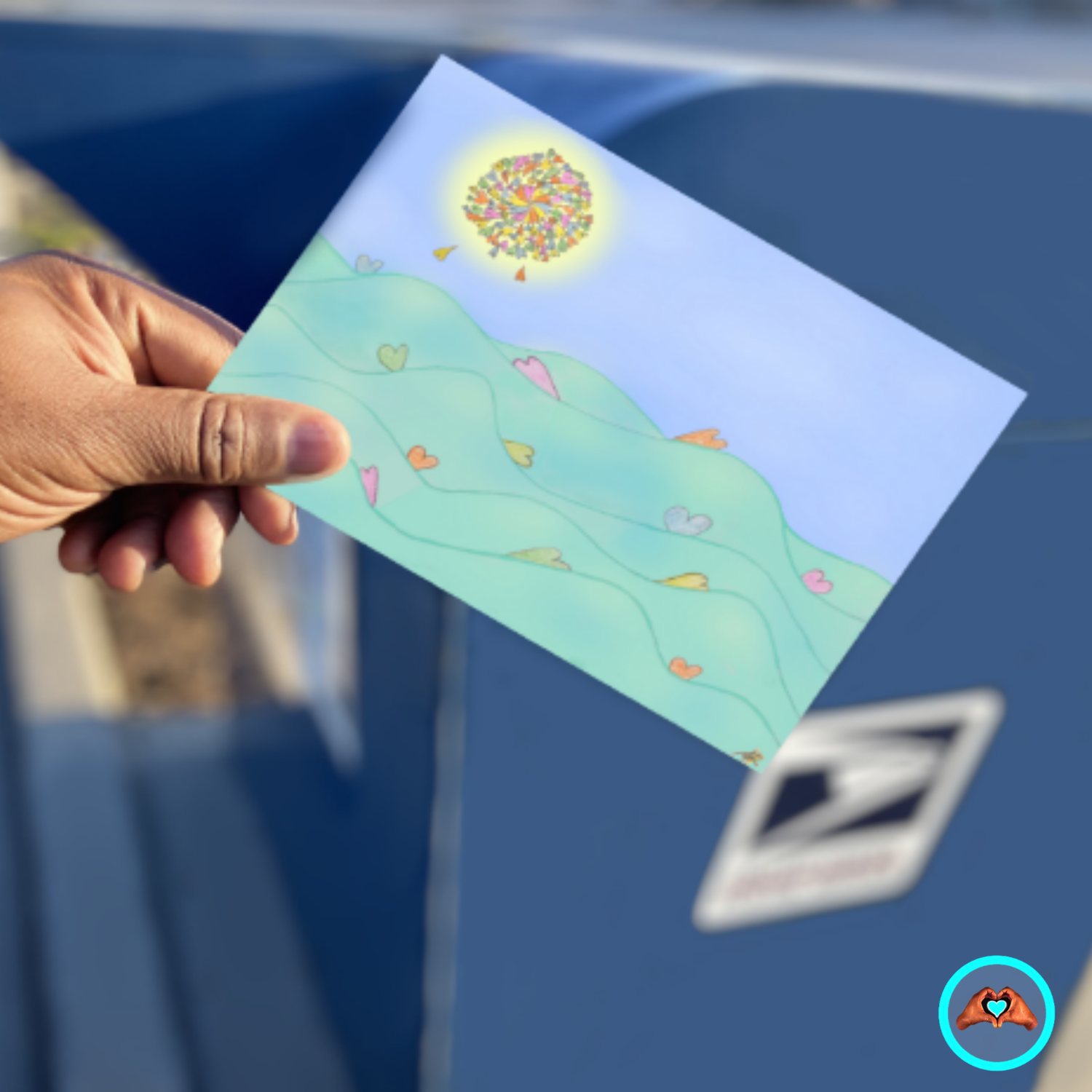 Ocean Of Love Postcard 5x7