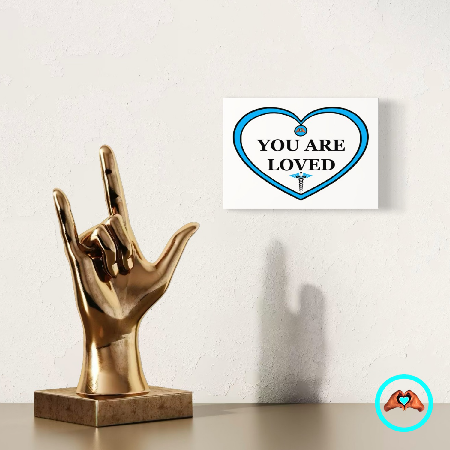 Medical Professional Heart Luster Print 5 × 7