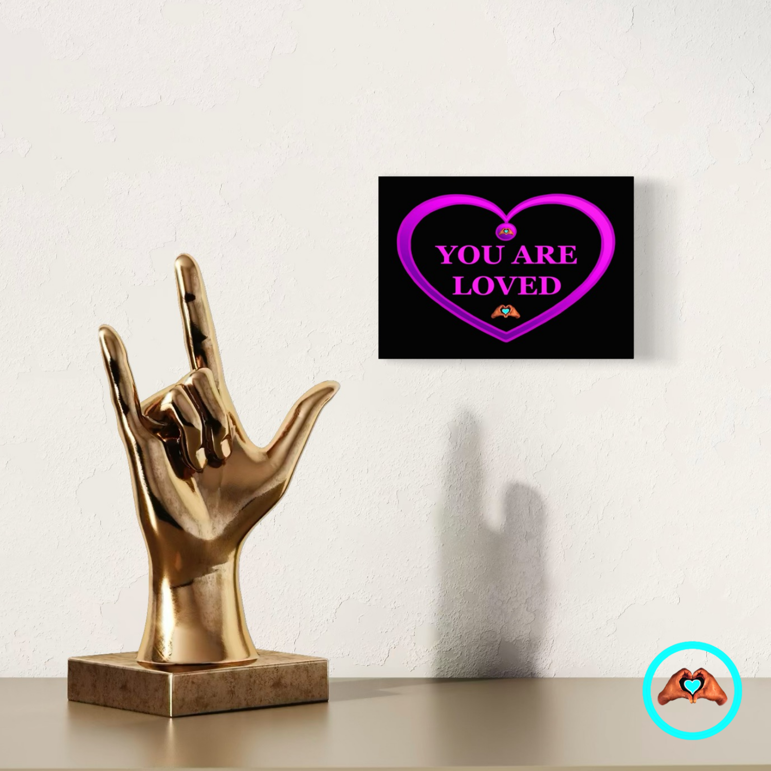 Purple Passion Heart Luster Print 5 × 7