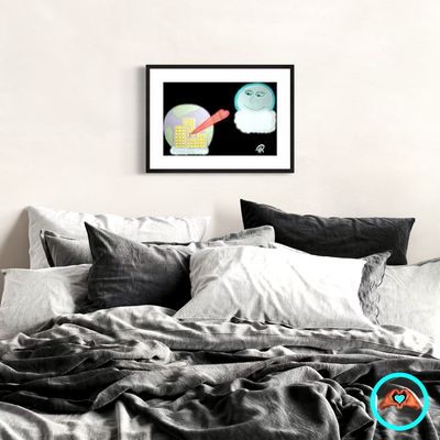 Spotlight Love Luster Print in sizes 11 × 17