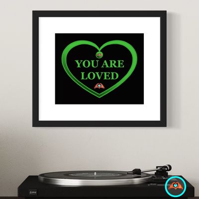 Green Passion Luster Print 8 x 10