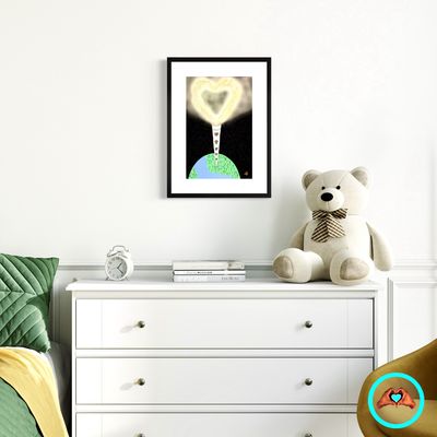 Unified Love Luster Print in sizes 11 × 17