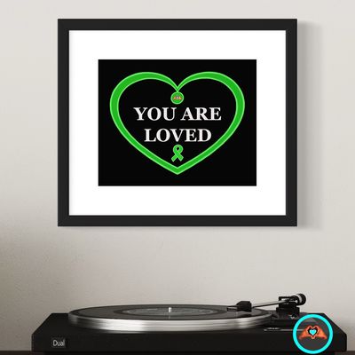 Mental Health Awareness Luster Print 8 x 10