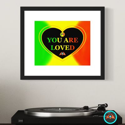 One Love 2 Luster Print 8 x 10