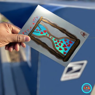 A Life Full Of Love Postcard 5x7