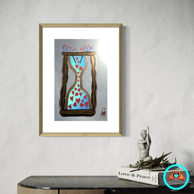 A Life Full Of Love Luster Print in sizes 11 × 17