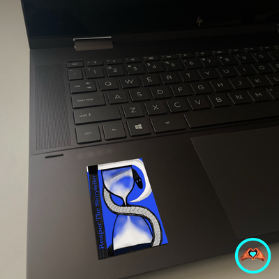 Reaper The Storyteller Logo Vinyl Sticker