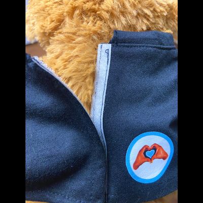 Pride "You Are Loved" Heart Teddy Bear