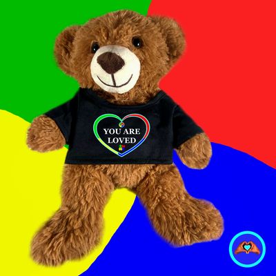 Autism Awareness "You Are Loved" Heart Bundle