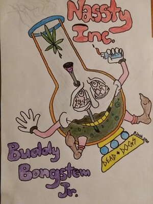 T-shirt Buddy bong jr. 
